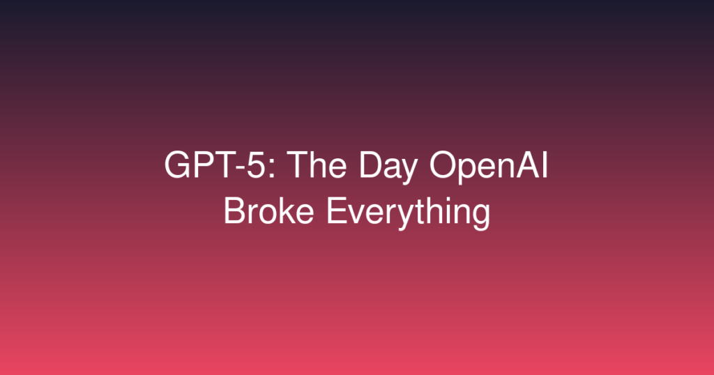 GPT-5 blog post featured image