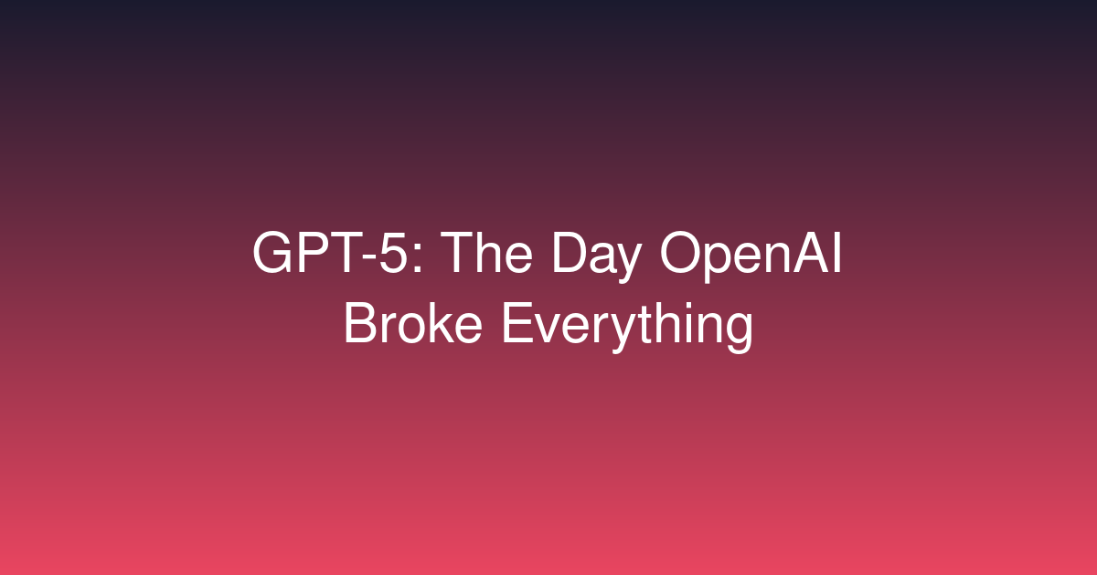 GPT-5 blog post featured image